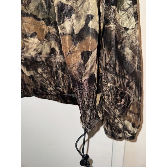 Ozark Trail Camouflage Mesh Jacket Men Size XL/XXL 1/4 Zip Hooded Pullover - Picture 5 of 8